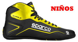 botas-Sparco-k-pole-negro-amarillo